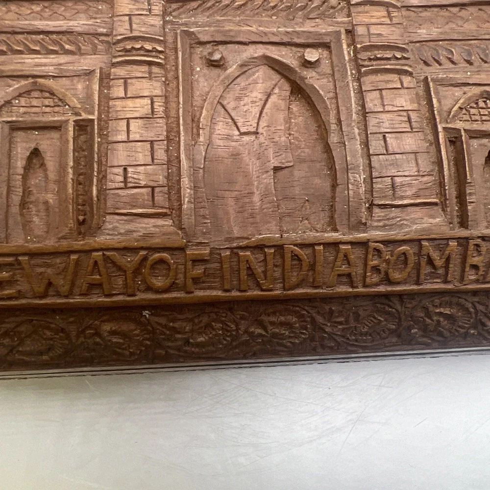 Vintage Hand Carved Wooden Box gateway of indiabombay unique gift cool jewelry b